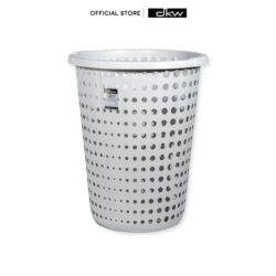 HH-1206 ตะกร้าผ้าทรงกลม Bubble Round Laundry Basket (Size L) (มี 3 สี) ตะกร้าพลาสติก ตะกร้าอเนกประสงค์