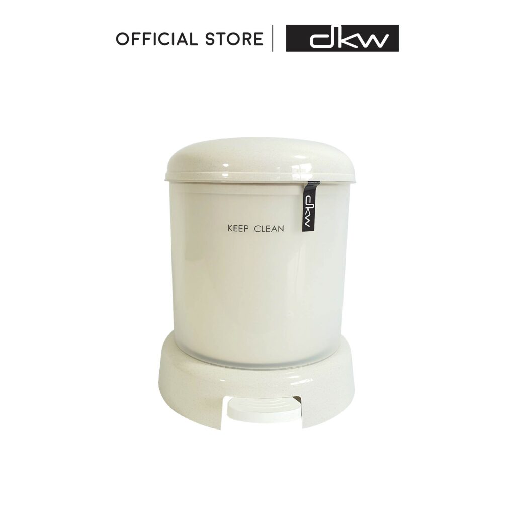 HH-295P ถังขยะขาเหยียบ 3.8 ลิตร Retro step open trash bin 3.8L