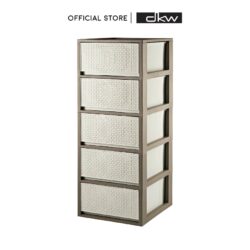 HH-471/5 ตู้ลิ้นชักอเนกประสงค์ 5 ชั้น ลายสาน Saan jumbo drawer 5 tiers - Image 4