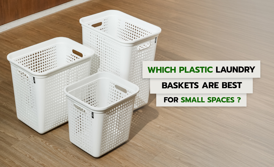 plastic laundry basket