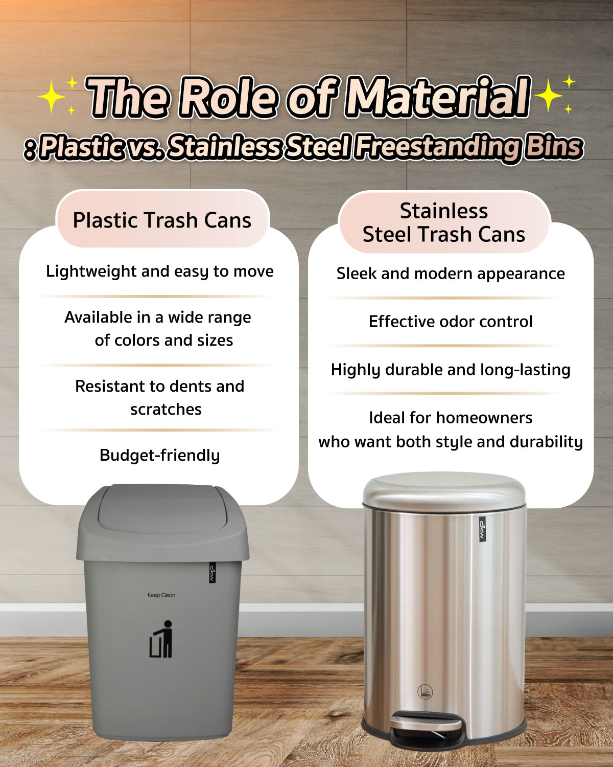 kitchen trash can