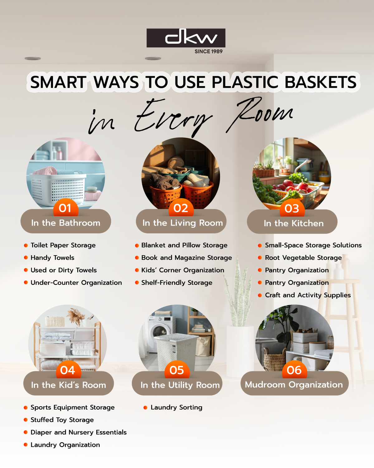 plastic basket