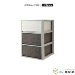 HH-471/3 ตู้ลิ้นชักอเนกประสงค์ 3 ชั้น พลาสติก ตู้เก็บของ Saan drawer 3 tiers