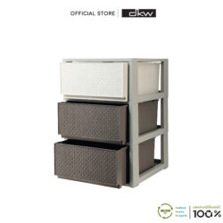 HH-471/3 ตู้ลิ้นชักอเนกประสงค์ 3 ชั้น พลาสติก ตู้เก็บของ Saan drawer 3 tiers - Image 4
